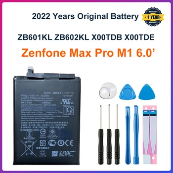 100% Eredeti Telefon Akkumulátor ASUS C11P1706 Zenfone Max Pro M1 6.0 Inch ZB601KL ZB602KL X00TDB X00TDE 5000mAh + Ingyenes eszközök