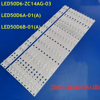 12db LED Szalag LED50D6-ZC14AG-03 LED50D6A-01(EGY) LED50D6B-01(EGY) 30350006211/12 A Haier 50