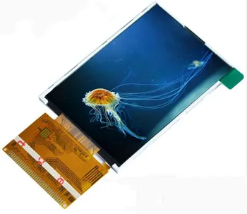 2.8 inch 37P HD TFT Színes LCD érintőképernyő ILI9341Drive IC 240*320(RGB) 8/16Bit Párhuzamos Interfész Ipari LCD-képernyő