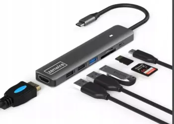20db adapter USB-HUB USB-C-USB/HD