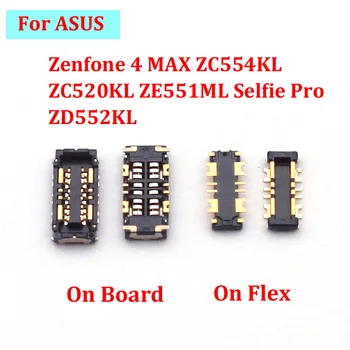 2db Új Belső FPC Csatlakozó Akkumulátor tartó Klip Kapcsolat ASUS Zenfone 4 MAX ZC554KL ZC520KL ZE551ML Önarckép Pro ZD552KL