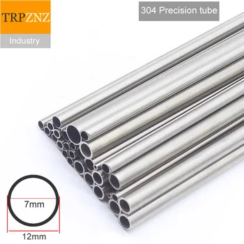 304 rozsdamentes acél cső precíziós cső ,OD12x2.5 mm, Külső átmérő 12 mm,falvastagság 2,5 mm,belső átmérő 7mm ,Egészségügyi cső
