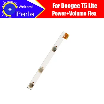 5.0 es Doogee T5 Lite Oldalsó Gomb Flex Kábel 100% Eredeti, Új Power + Hangerő Gombot FPC Vezeték Flex Kábel T5 Lite.