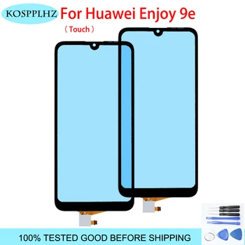 6.09 hüvelyk Huawei Élvezze 9e LCD Első Érintőképernyős Digitalizáló Külső Üveg Lencse Huawei Enjoy9e Touch Panel, LCD nélkül