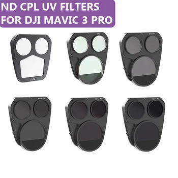 a DJI Mavic 3 Pro NDPL Szűrő Beállítja, hogy a Kamera Lencséje Szűrők az UV CPL ND8/CPL ND16/CPL ND32/CPL ND64/CPL Drón Tartozékok