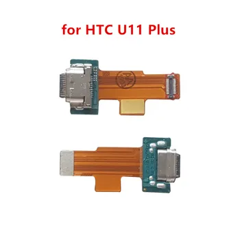 a HTC U11 Plus USB Töltő Port Dokkoló Csatlakozó NYÁK-Testület Szalag Flex Kábel telefon képernyő javítás alkatrészek
