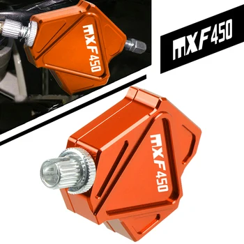 A TM MXF 450 Motoros Kiegészítők Mutatvány Kuplung Kar Könnyen Lekéréses Kábel Rendszer CNC Alumínium MXF450 2019 2020 Motorkerékpár mxf 450