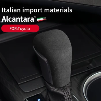 Alkalmas Toyota CAMEY COROLLA AVALON Alcantara csúszásmentes Felszerelés Ujja Bőr védőtok Módosítás Autó Tartozékok