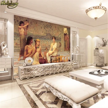 beibehang Európai klasszikus ábra palota Egyéni fotó tapéta tekercs TV háttér 3d freskó tapéta cucc de parede 3d