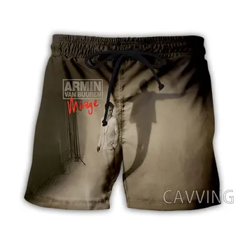 CAVVING 3D Nyomtatott Armin Van Buuren Nyári Beach Nadrág Streetwear Gyors Száraz Alkalmi Nadrág Verejték Nadrág Női/férfi