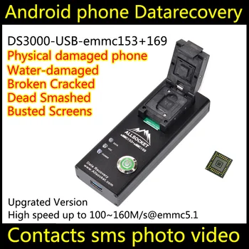 Data recovery Halott android telefon DS3000-USB3.0-emmc153+169 eszköz a Vertu Visszaszerezze Letölteni a névjegyzék, SMS Törött Sérült