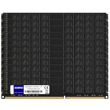 DDR3 10x4GB Asztali Laptop Memoria 1066 1333 1600 MHZ-es PC3 8500 10600 12800U 240Pin UDIMM Memória RAM, AMD, Intel Alaplap