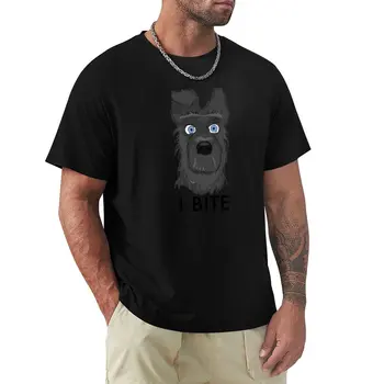 Főnök Harap (Isle of Dogs) T-Shirt állat print póló fiúknak aranyos ruhát póló gyorsan száradó t-shirt Férfi póló