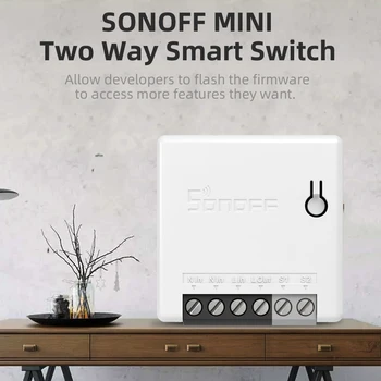 ITEAD SONOFF MINI DIY Smart Switch Két Módon WIFI/LAN/APP/Hang Távirányító Kapcsoló Dolgozik Alexa, a Google Haza