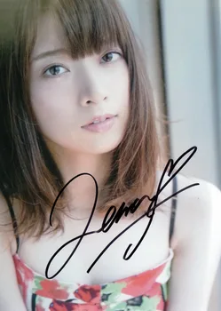 kézzel aláírt Hashimoto Nanami dedikált fotó autogramot 5*7 ingyenes szállítási 032018A