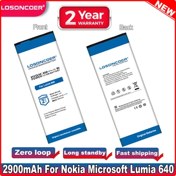 LOSONCOER 2900mAh BV-L5C Akkumulátor NOKIA a MICROSOFT Lumia 640 Dual SIM BV-L5C Akkumulátorok