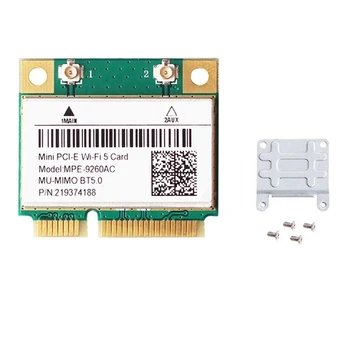 Mini-PCIE Kártya 9260AC 2.4 G/5 ghz-es Dual Band 802.11 Ac Laptop Deskktop A Windows10/11