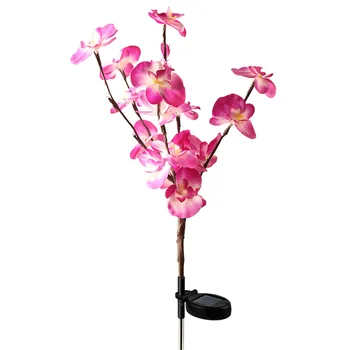 Napenergia Orchidea Lámpa, Udvar, Dekoráció Orchidea Fa Ága Lámpa Szimuláció Virág, Fű Okos Izzók, Hogy a Munka 100w