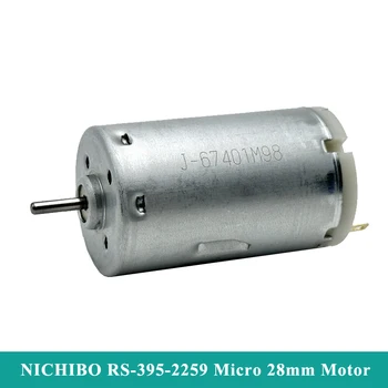 NICHIBO RS-395 Micro 28mm Elektromos Motor DC 6V 12V 14,4 V 18V 12000RPM szénkefe, Erős Mágneses Motor DIY Hobbi, Játék, Modell