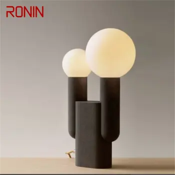 RONIN Északi Kreatív Szürke, asztali Lámpa, Modern Design, Asztal Világítás Haza Éjjeli Dekoráció