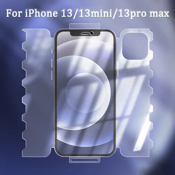 Teljes Borító Fólia iPhone 11 12 13 14 15 pro max X XS MAX XR Hidrogél képernyővédő fólia iPhone 12 13 15 pro Pillangó Film