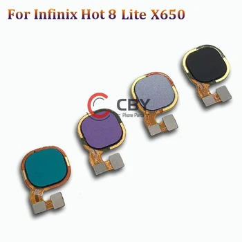Ujjlenyomat-Flex Kábel Infinix Forró 8 Lite 9-Es Játék 10 10 X650 X680 X655 X682 X689 Haza, Vissza Gomb Gomb Touch ID Javítás Alkatrész
