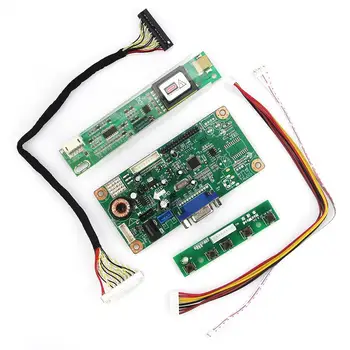 VGA Vezérlő Testület B141EW04 V4 QD14TL02 LCD/LED Ellenőrzési Vezető Testület 1280x800 LVDS Monitor Újrafelhasználása Laptop