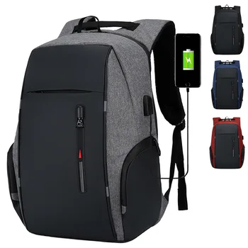 Vízálló Üzleti 15.6 16 17 hüvelykes laptop hátizsák nők USB Notebook Iskola Utazási Csomagokat a Férfiak anti theft iskolai Hátizsák mochila