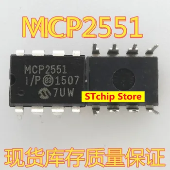 Új MCP2551-I/O DJIP8 egyenes csatlakozó MCP2551 CAN busz készülék behozott chip