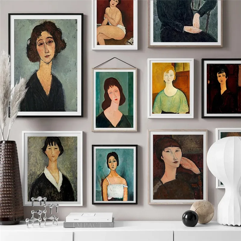 Testreszabható Karakter Festészet Klasszikus Női Portré Poszter Dekoráció Klasszikus Híres Működik A Wall Art A Vásznon