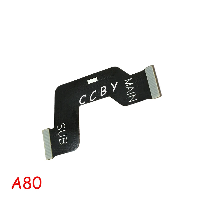 Fő alaplapon Flex Samsung Galaxy A80 A805F A90 A905F Alaplap USB Töltő Csatlakozó LCD Kijelző Flex Kábel