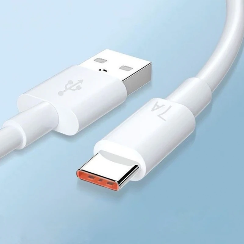USB-C Kábel 7A/100W Gyors Töltés Kábel USB-c típus Telefon Töltő Kábel Kisebb Ellenállás Tabletta Gyors Töltés Eszközök