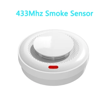 eWeLink 433MHz Füst Érzékelő Érzékelő Vezeték nélküli Tűz Védelmi Riasztás Érzékelő Intelligens Otthon,Szükség Sonoff RF433 Híd Hub